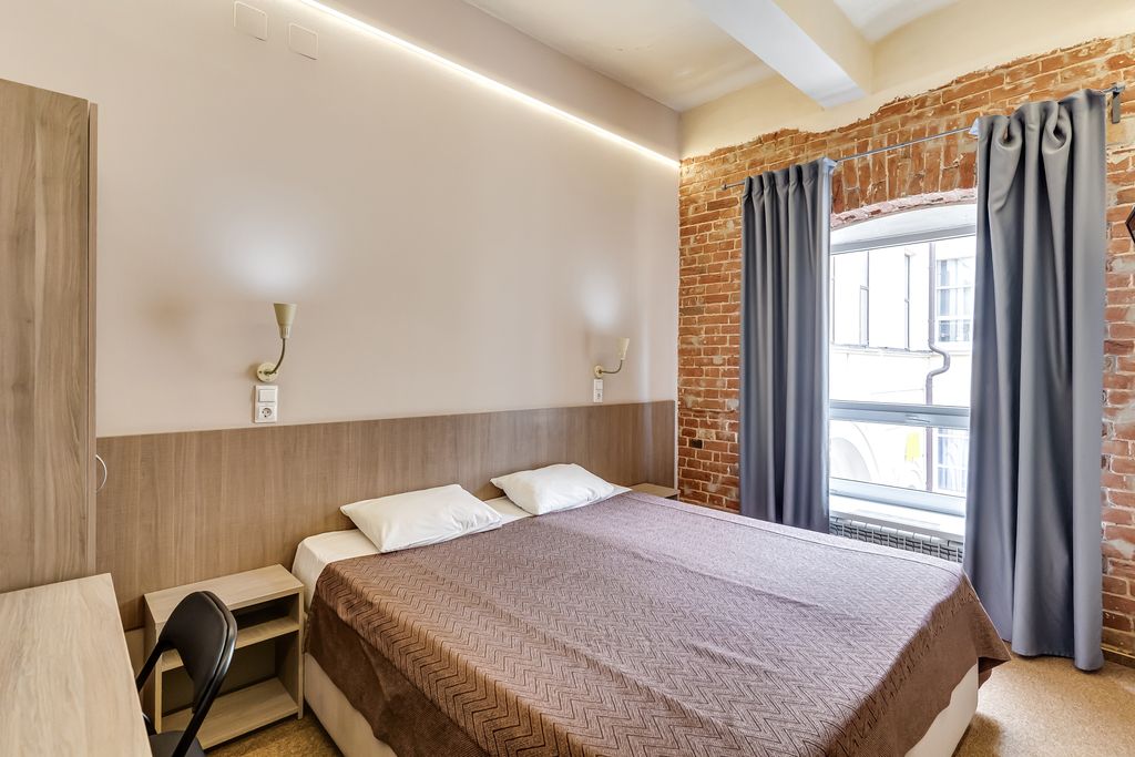 Двухместный номер с 1 кроватью СТАНДАРТ двухместный с собственной ванной комнатой