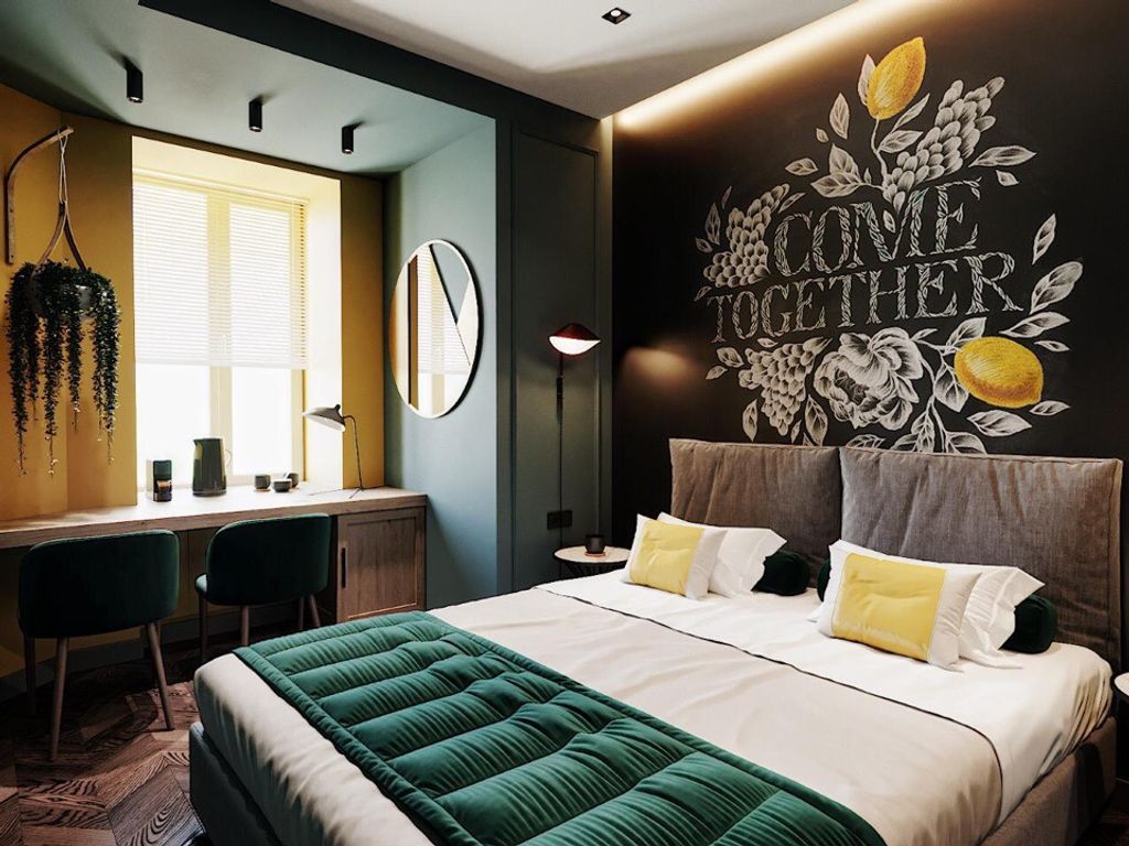 Двухместный номер с 1 кроватью Улучшенный номер с одной большой кроватью