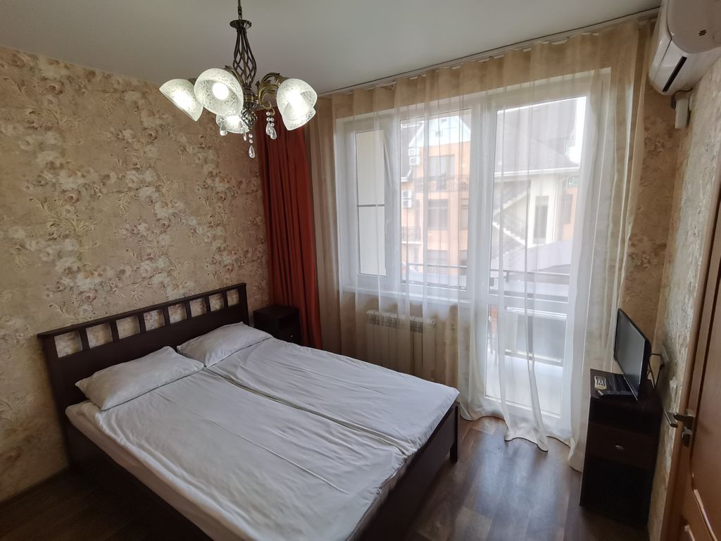 Двухместный номер с 1 кроватью и балконом, свой санузел