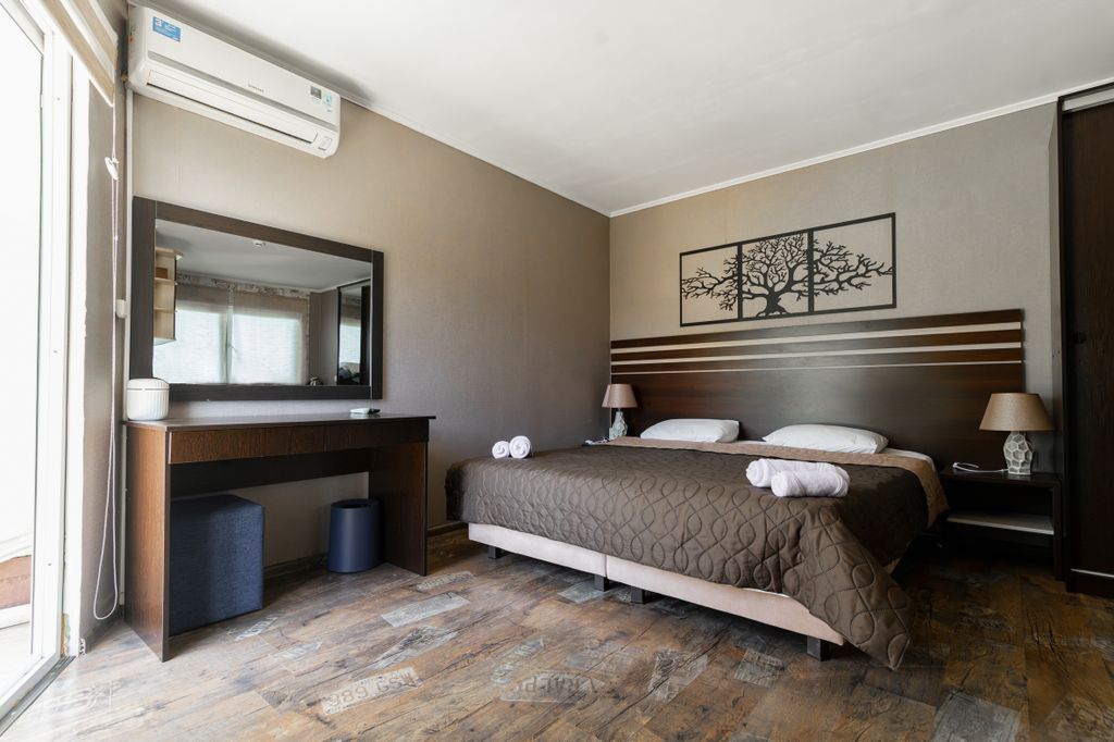 Двухместный номер с 1 кроватью полулюкс с кухней и видом на море