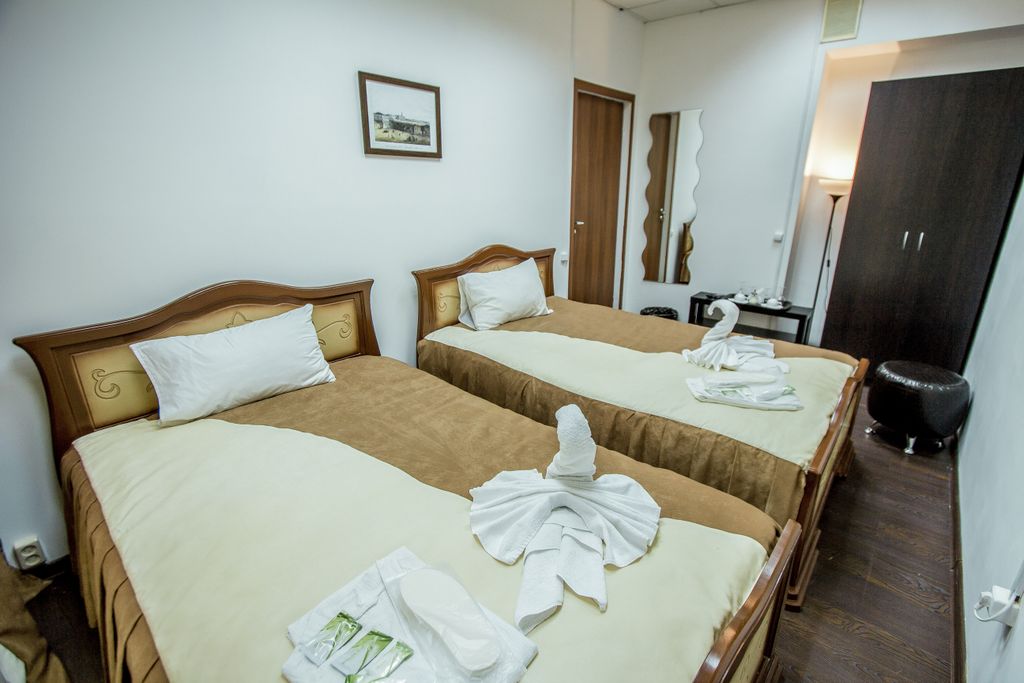 Двухместный номер с 2 отдельными кроватями эконом