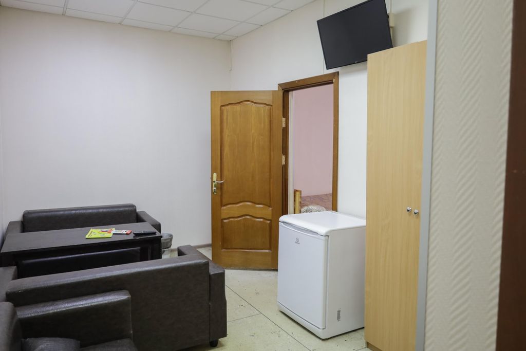 Семейный номер с 2 спальнями и холодильником