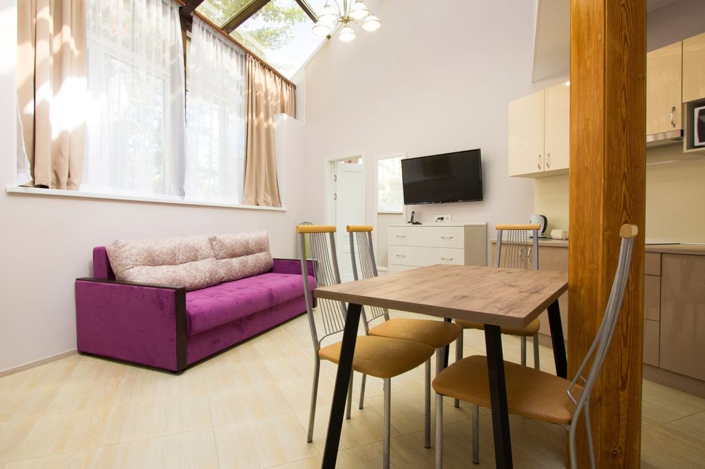 Двухместный номер с 1 кроватью апартаменты №9 с кухней