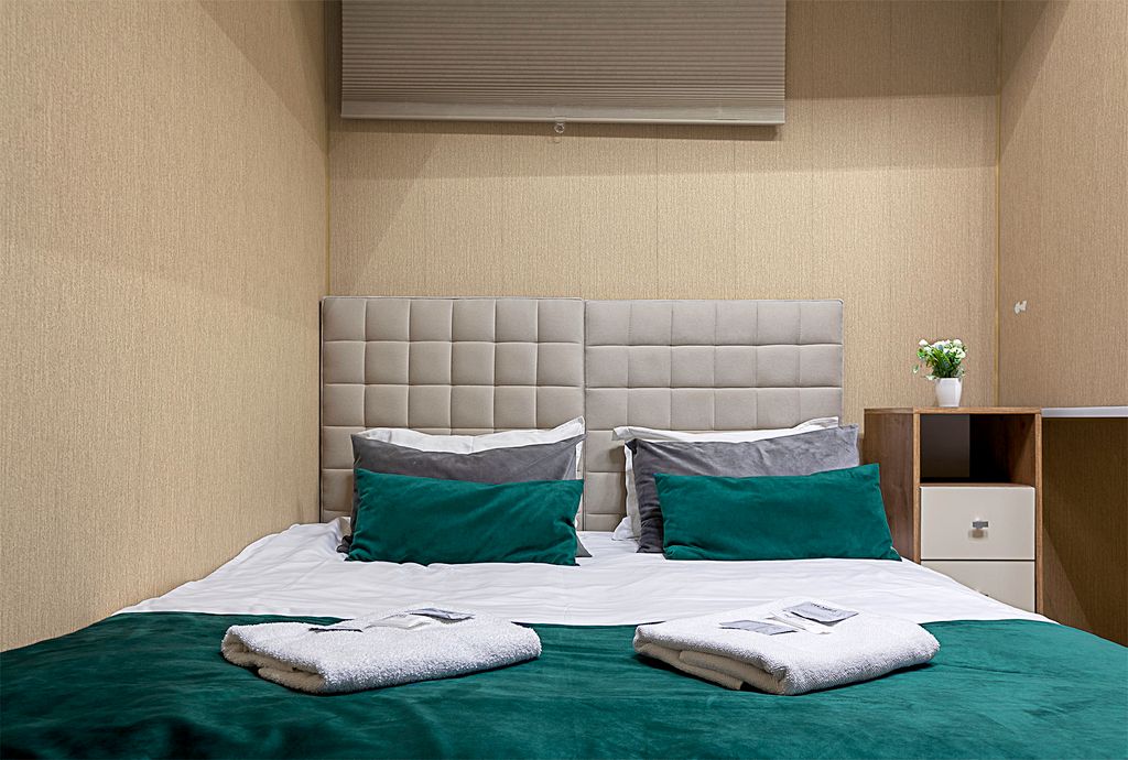 Четырёхместный номер эконом-класса с общей ванной