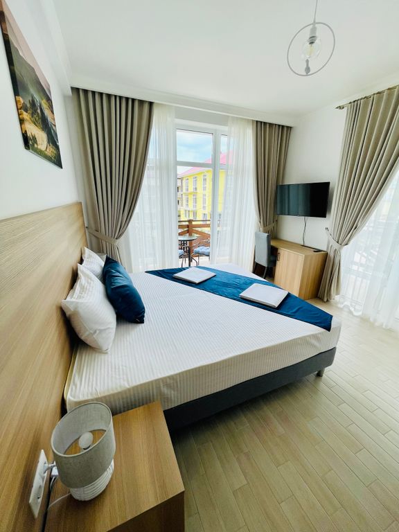 Двухместный номер с 1 кроватью Улучшенный с террасой