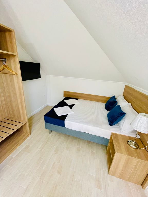 Двухместный номер с 1 кроватью эконом (мансарда)