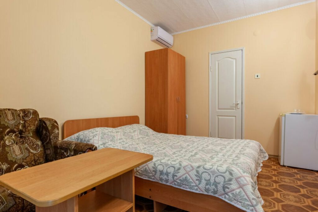 Двухместный номер с 2 отдельными кроватями или одной двуспальной кроватью бюджетный стандарт