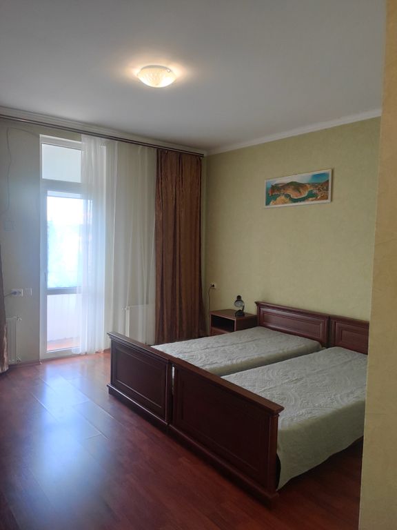 Двухместный номер с 2 отдельными кроватями стандарт с видом на горы