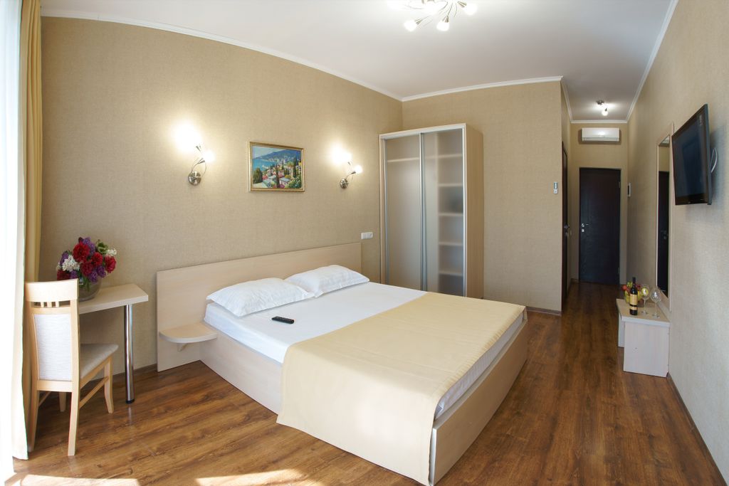 Двухместный номер с 1 кроватью Стандарт с кухней