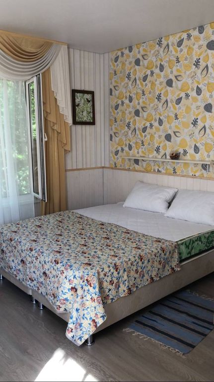 Двухместный номер с 1 кроватью номер в деревянном домике