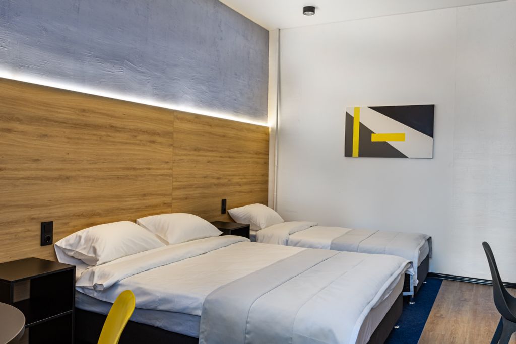 Трёхместный номер с кухней