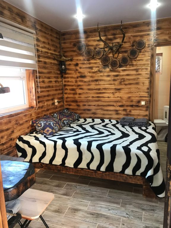 Двухместный номер с 1 кроватью охотничий стан