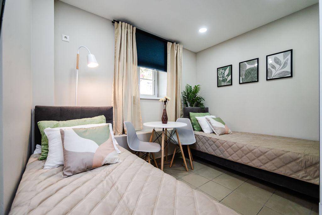 Двухместный номер с 2 отдельными кроватями эконом 3