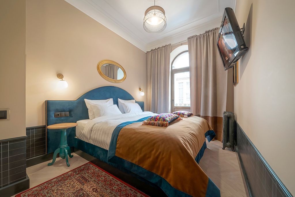 Двухместный номер с 2 отдельными кроватями комфортный с кондиционером