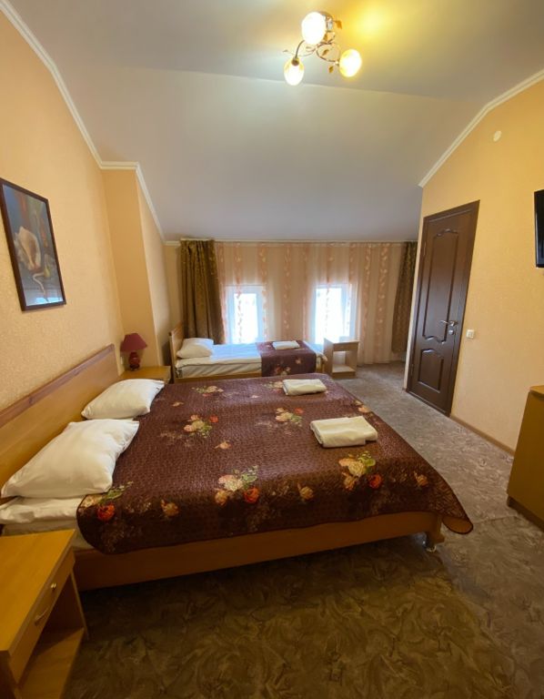 Трёхместный номер Стандарт без балкона