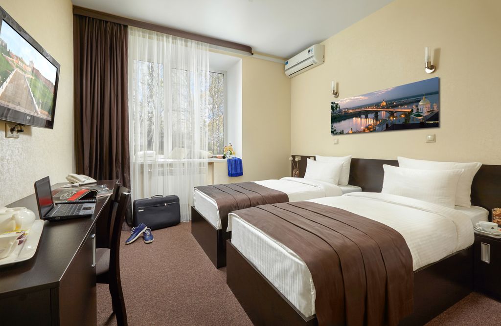 Двухместный номер с 2 отдельными кроватями улучшенный