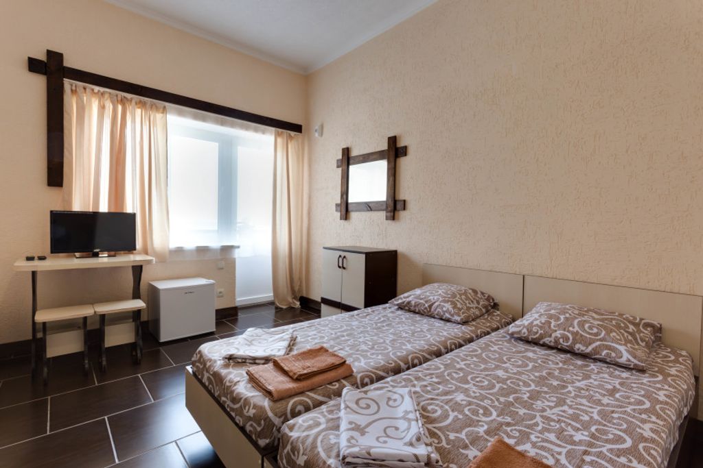 Четырёхместный номер без вида на море