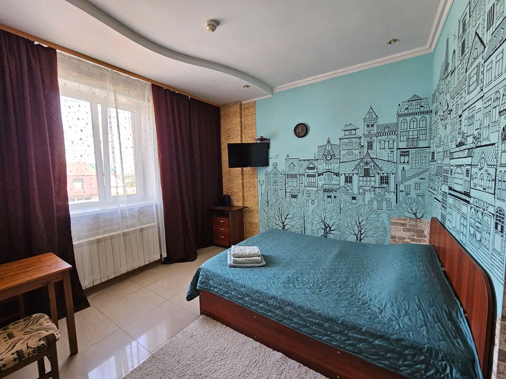 Двухместный номер с 1 кроватью Город