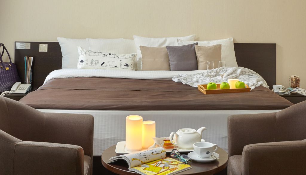 Двухместный номер с 1 кроватью джуниор сюит