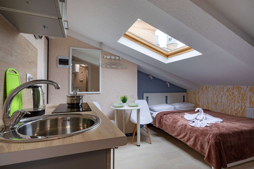 Апартаменты стандартные на мансарде