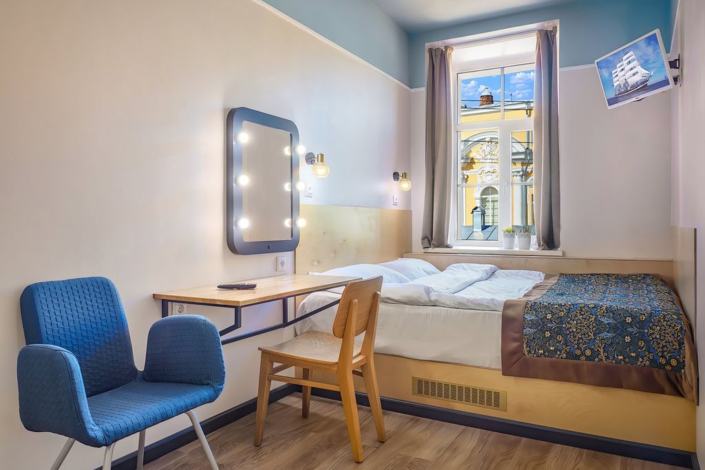 Двухместный номер с 1 кроватью с удобствами