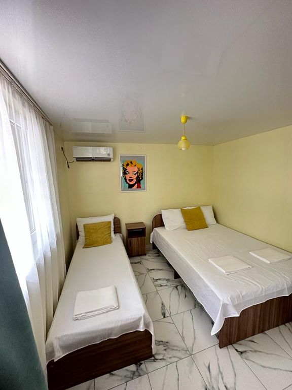 Двухместный номер с 2 отдельными кроватями стандарт с видом на море