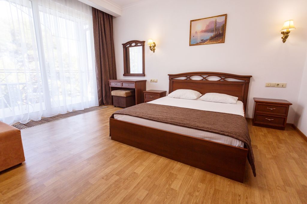 Двухместный номер с 1 кроватью Делюкс