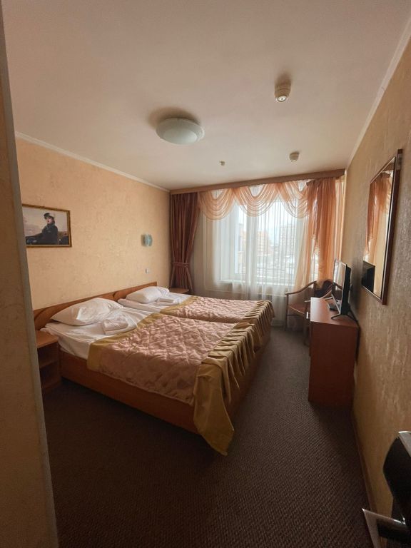 Двухместный номер с 2 отдельными кроватями эконом