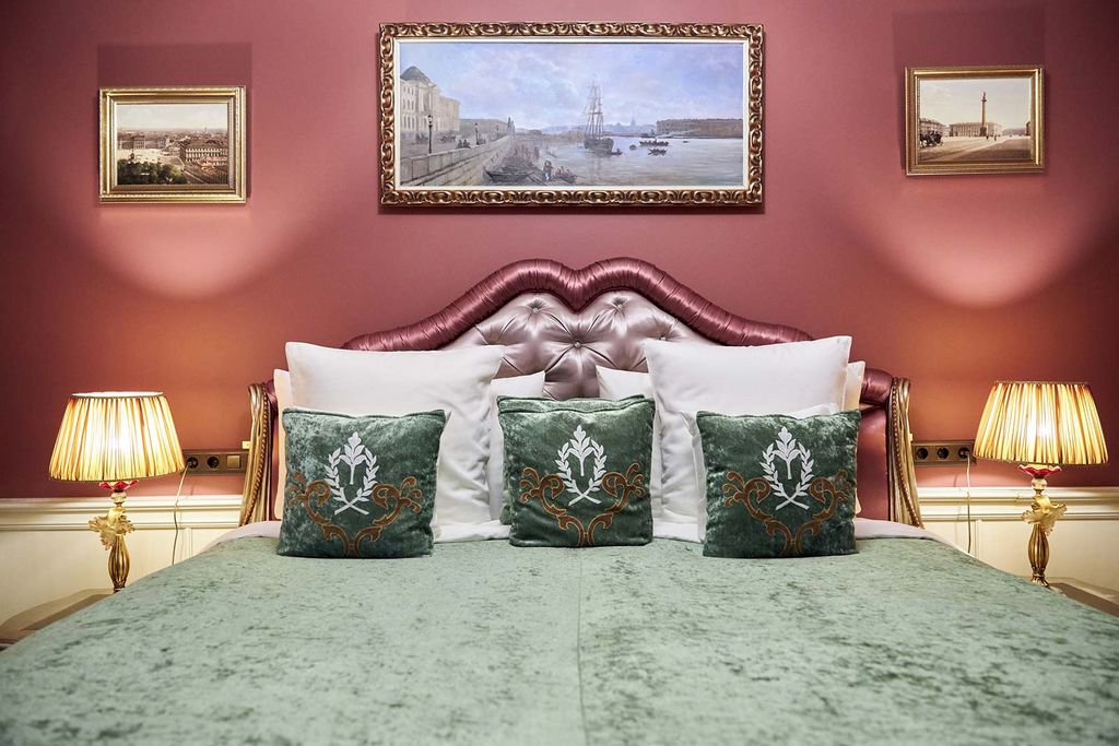 Двухместный номер с 1 кроватью люкс с видом во внутренний двор