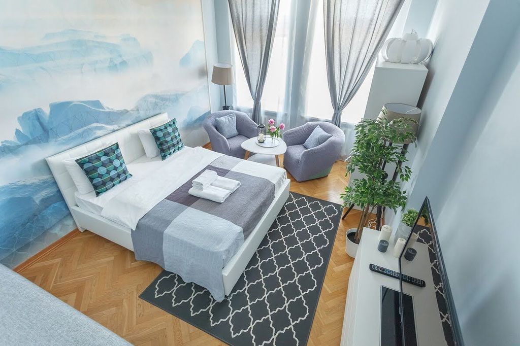 Апартаменты Стандарт с видом на Москва-Сити