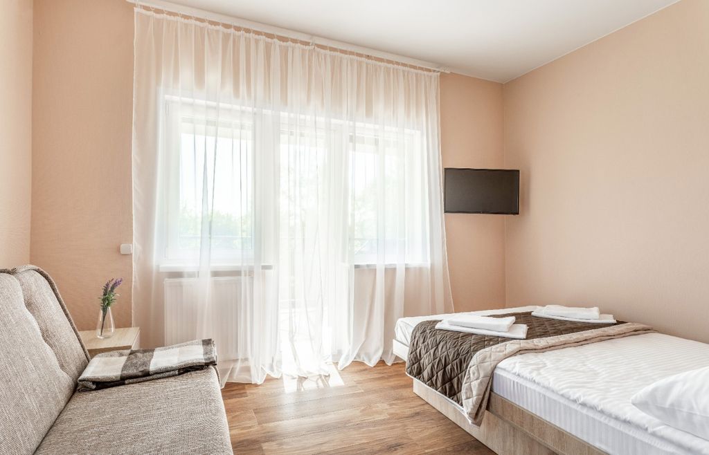 Двухместный номер с 1 кроватью уютный