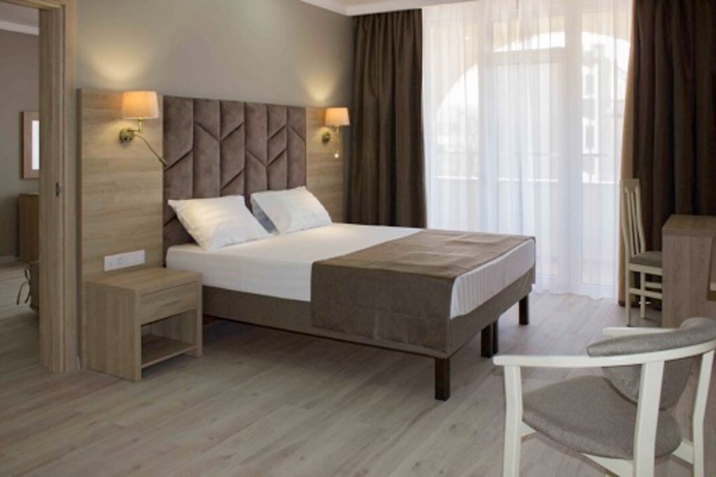 Двухместный номер с 1 кроватью двухкомнатный Luxe