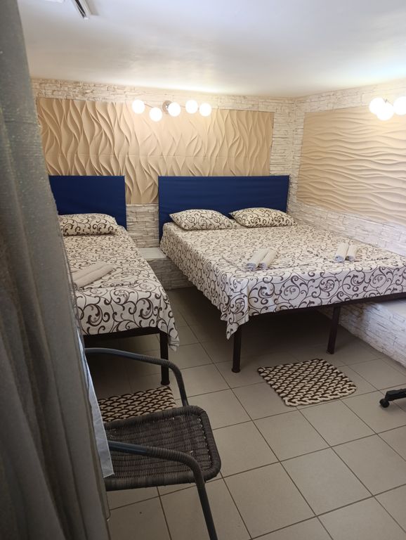 Трёхместный номер улучшенный с видом на море