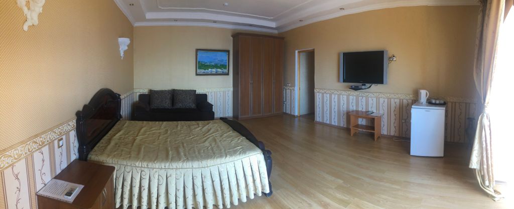 Четырёхместный номер Однокомнатный с видом на море (1 линия)