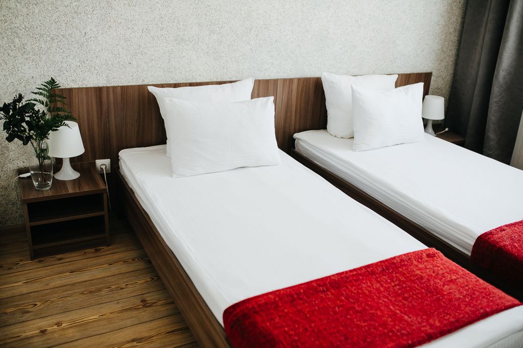 Двухместный номер с 2 отдельными кроватями Комфорт двухместный