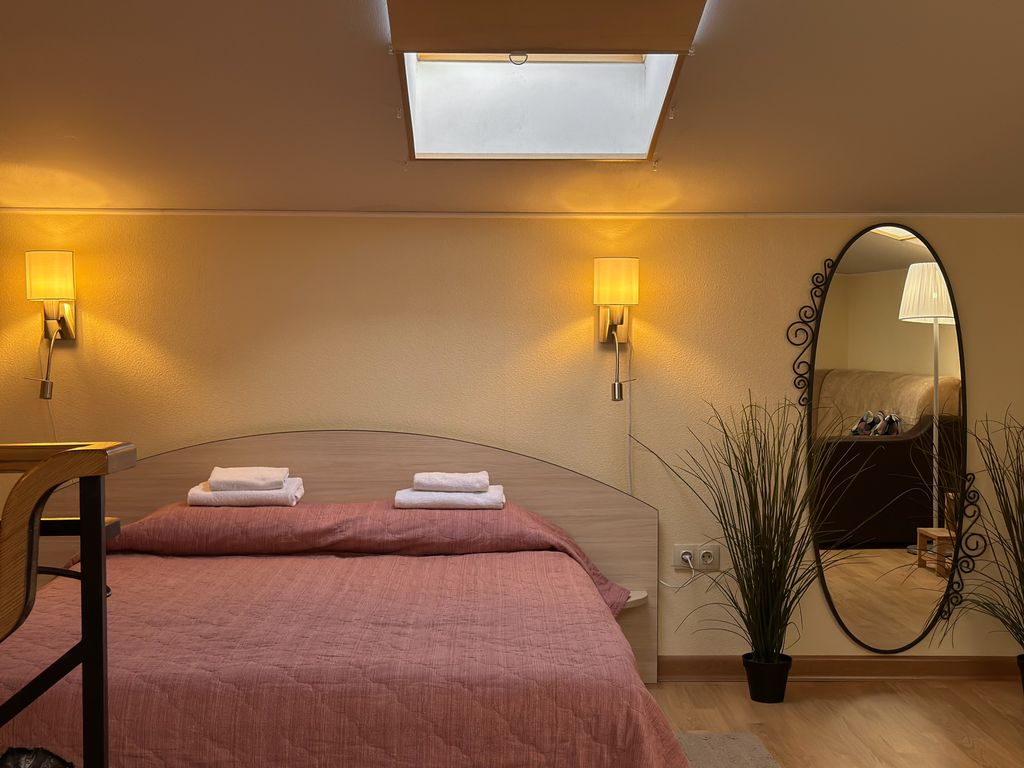 Двухместный номер с 1 кроватью люкс