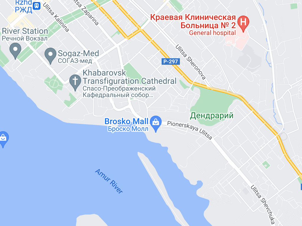 1-комнатная квартира посуточно, Хабаровск, Пионерская улица, 1/2Б,  объявление 1229549 — Суточно.ру