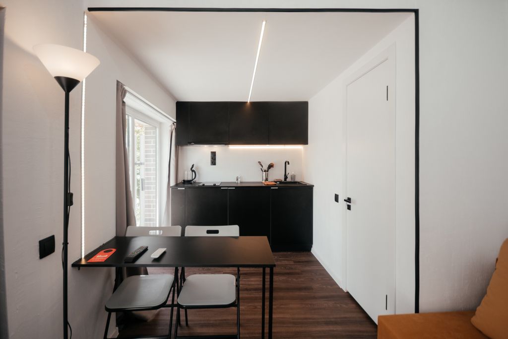 Апартаменты двухуровневая студия с отдельным входом