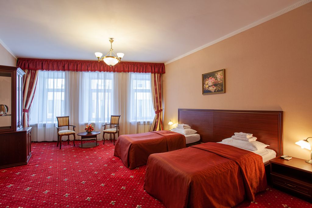 Двухместный номер с 2 отдельными кроватями стандарт