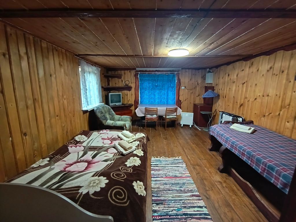 Дом деревянный с душевой