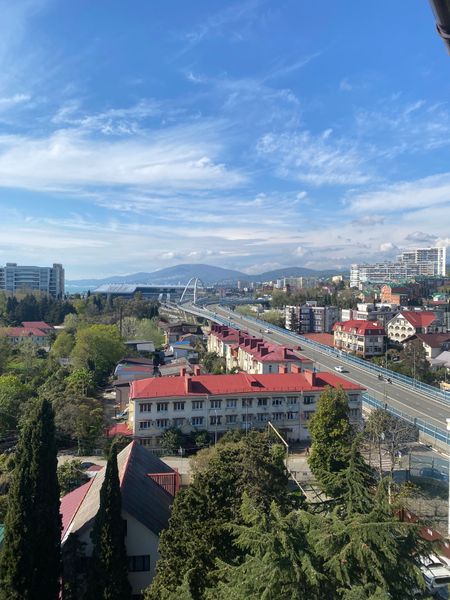 Вид с балкона