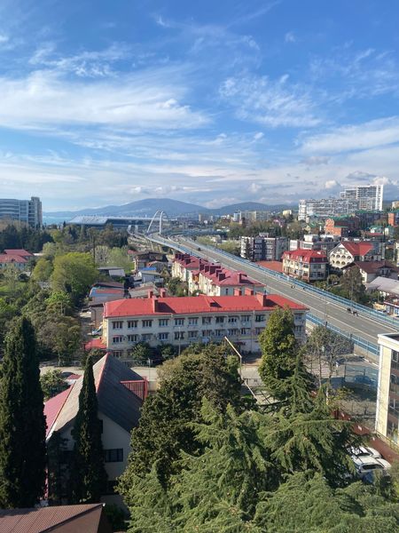 Вид с балкона