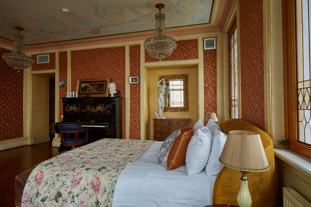 Двухместный с 1 кроватью люкс с видом на море