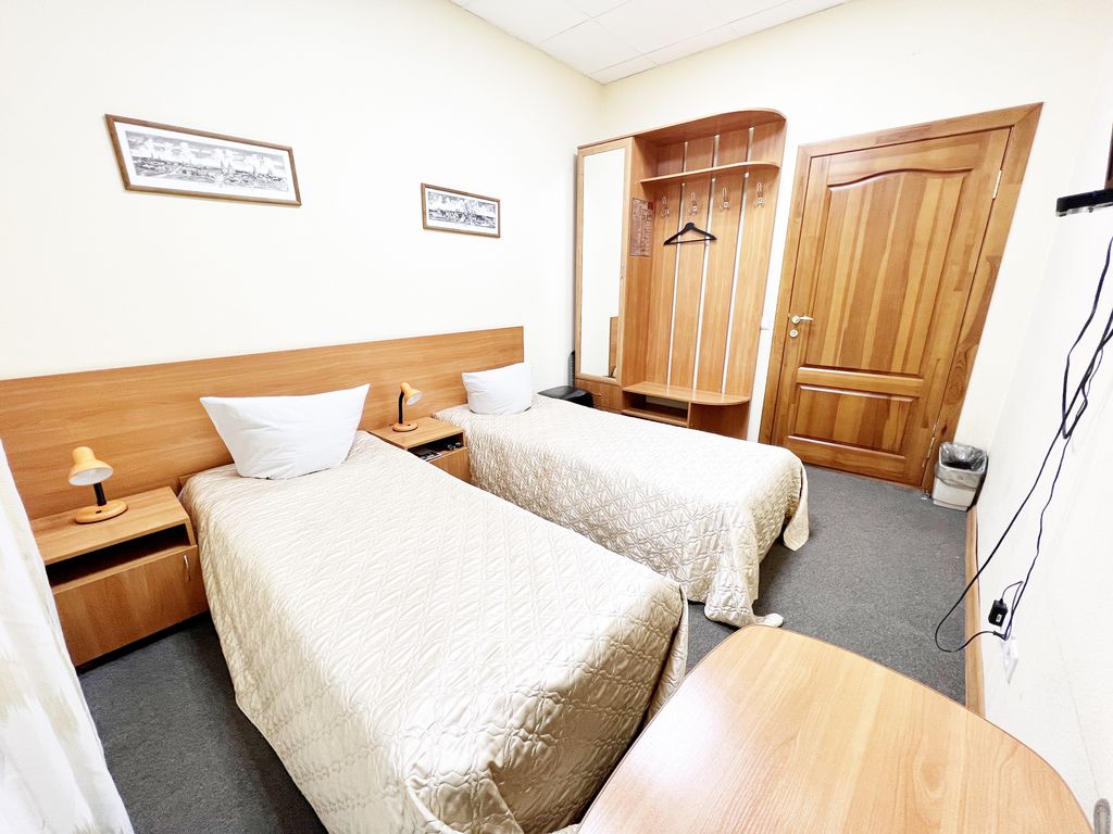 Двухместный номер с 2 отдельными кроватями эконом