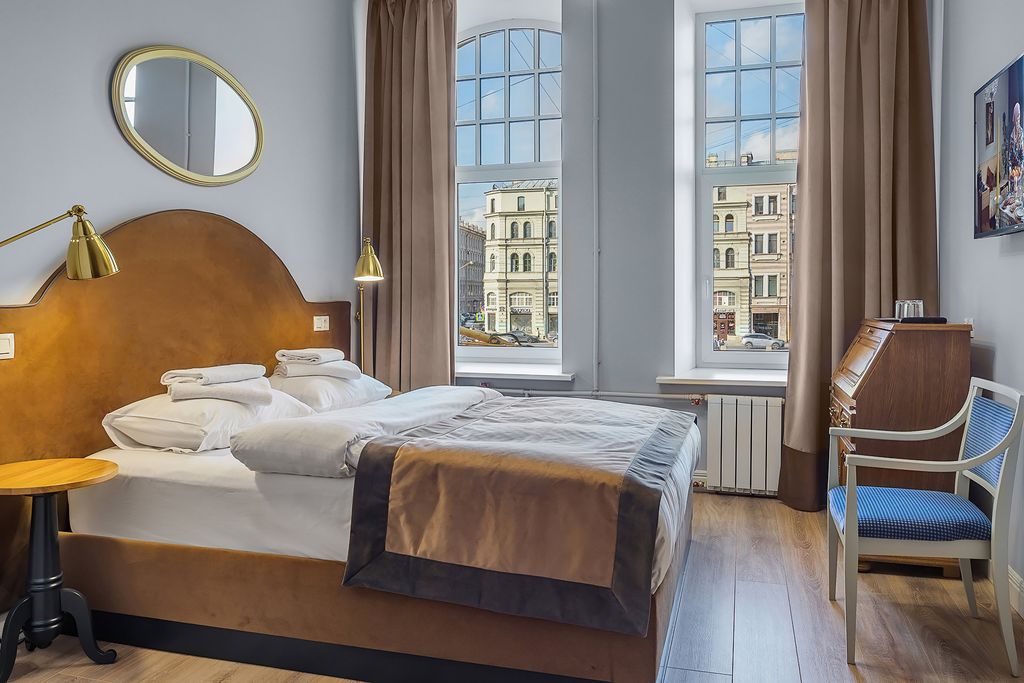 Двухместный номер с 1 кроватью с видом на реку