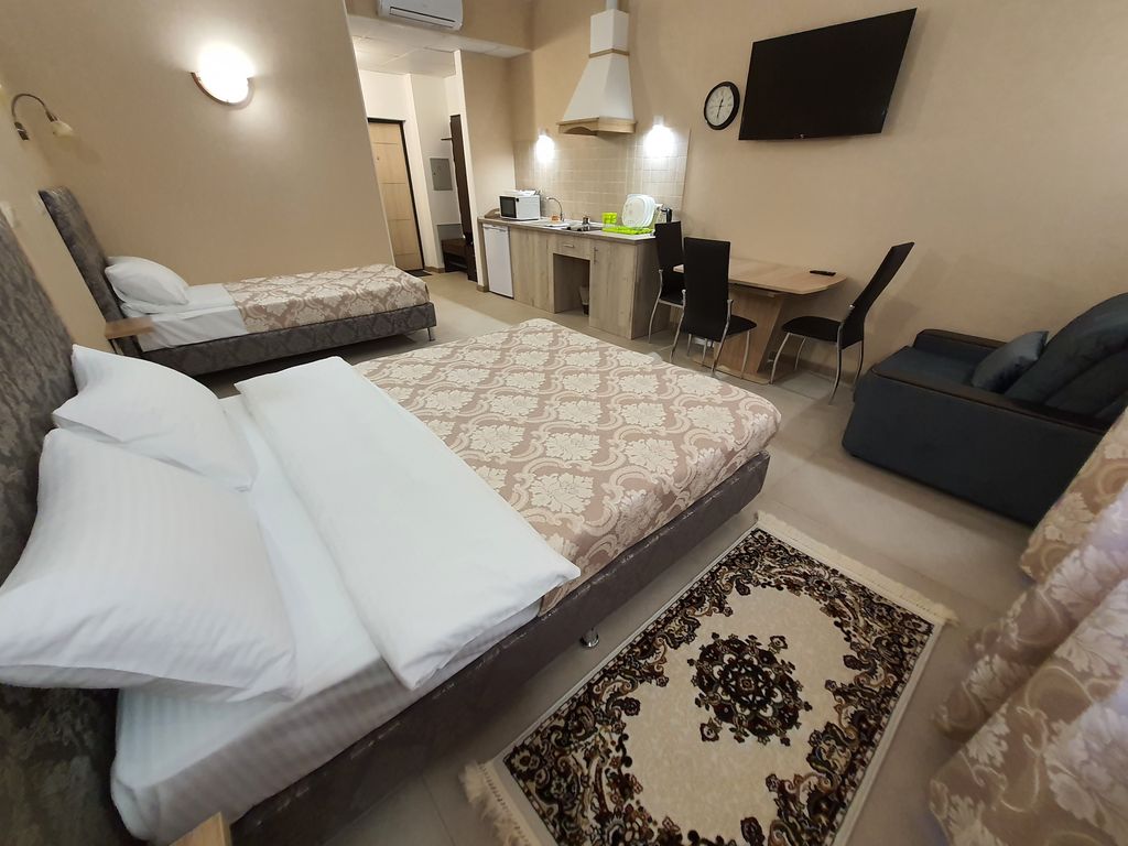 Трёхместный номер апарт семья