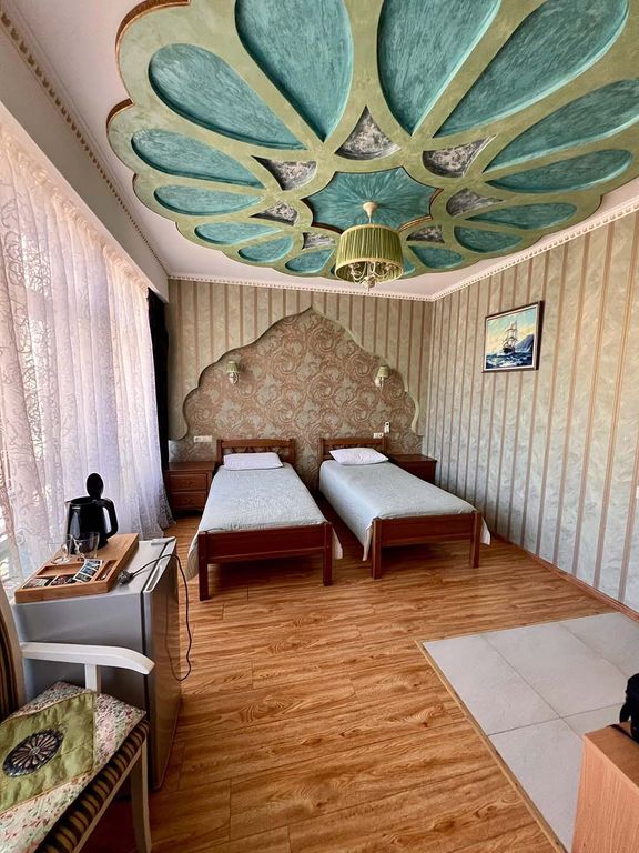 Двухместный номер с 2 отдельными кроватями делюкс лазурный