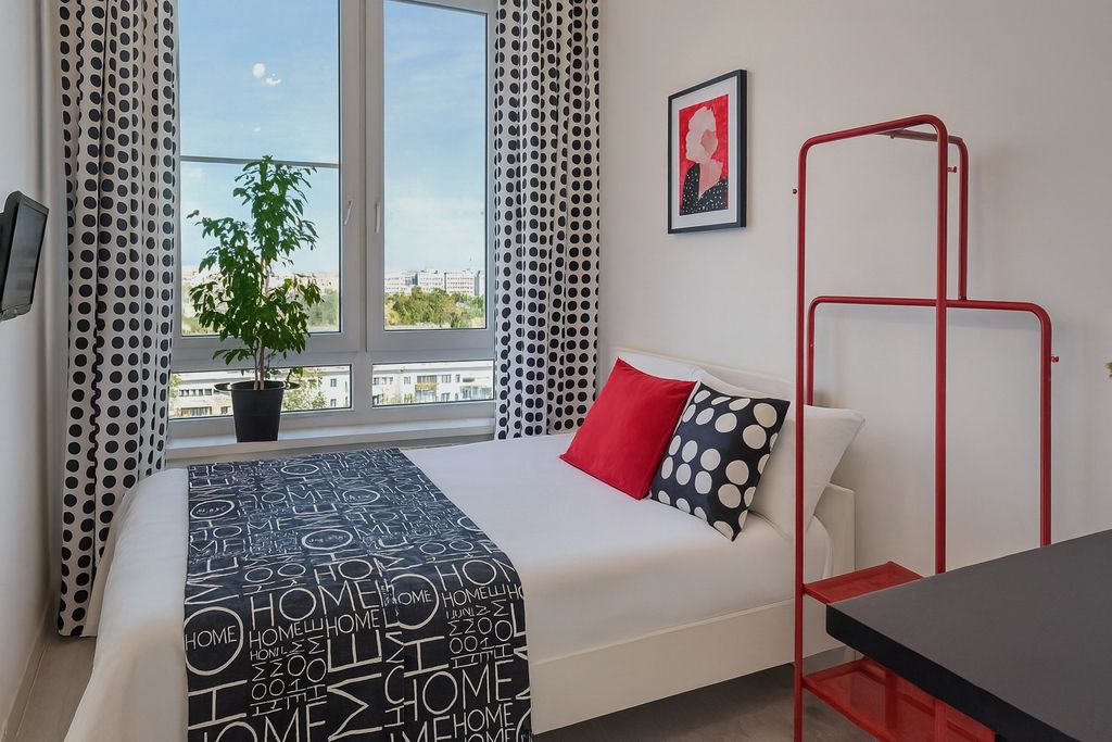 Двухместный с 1 кроватью улучшенный с видом на город