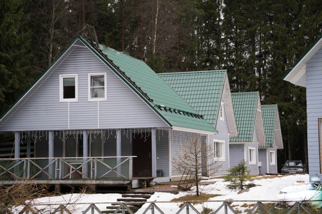 Дом с двумя спальнями и террасой