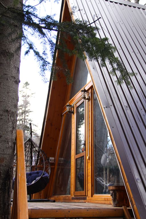 Дом Треугольное шале на 6 чел.